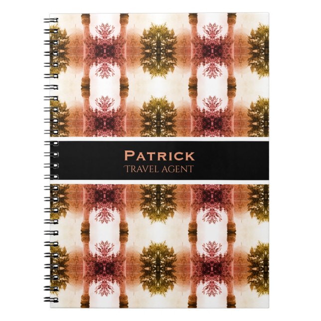 Caderno Espiral Vintage Iran Isfahan royal mosque (Frente)