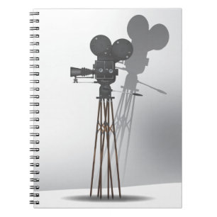 Caderno Espiral Vintage Movie