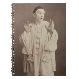 Caderno Espiral Vintage Pierrot Clown