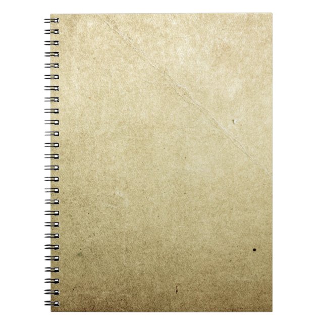 Caderno Espiral Vintage texture Vintage - retrato de papel vintage (Frente)