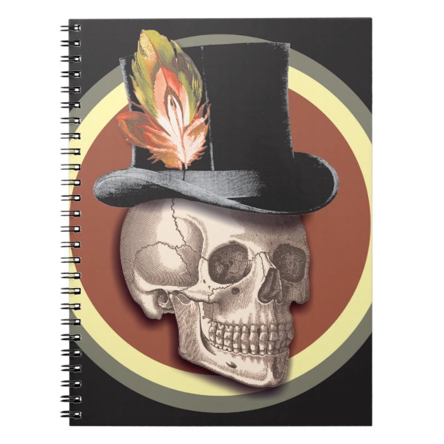 Caderno Espiral Vintage Top Hull (Frente)
