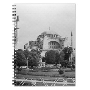 Caderno Espiral Vintage Turkey Istambul Santa Sophie Basilica 1970
