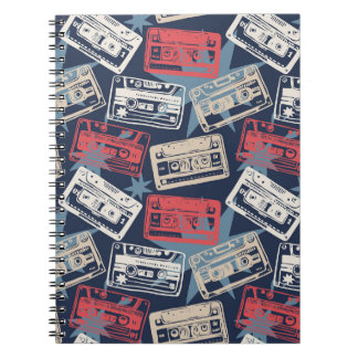 Caderno Espiral Vintage, Vintage, sem costura