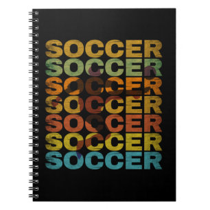 CADERNO ESPIRAL VINTAGEM SOCCER