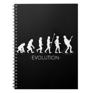 Caderno Espiral Violão  Evolução do guitarrista   Rock Music Gu