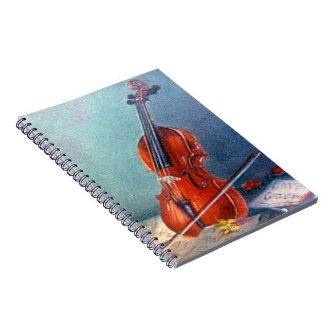 Caderno Espiral Violín/Violin (Lado Direito)