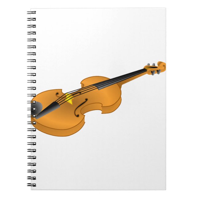Caderno Espiral Violino (Frente)