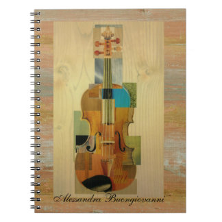 Caderno Espiral Violino compor