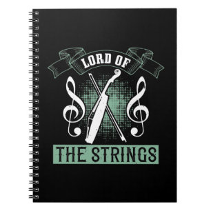 Caderno Espiral Violino - Senhor das Cordas