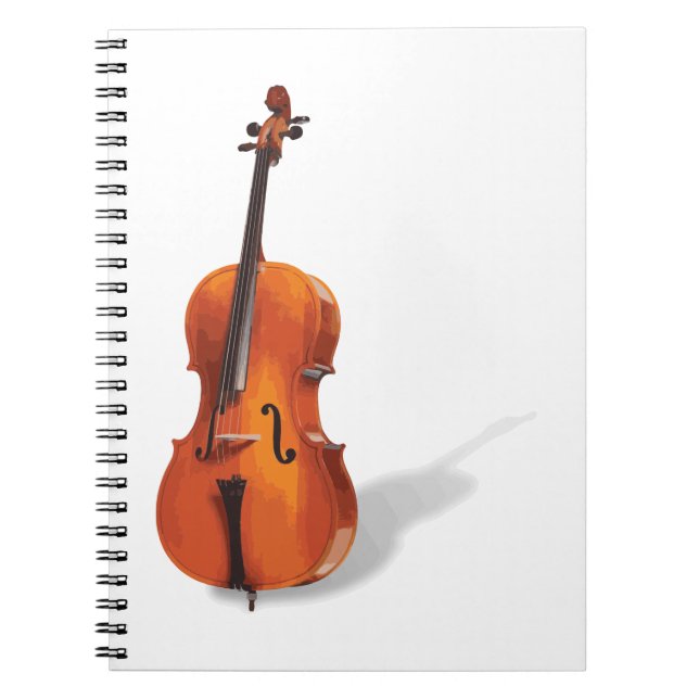 Caderno Espiral Violoncelo (Frente)