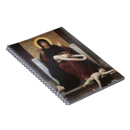 Caderno Espiral Virgem do Consolamento - William Adolphe Bouguerea