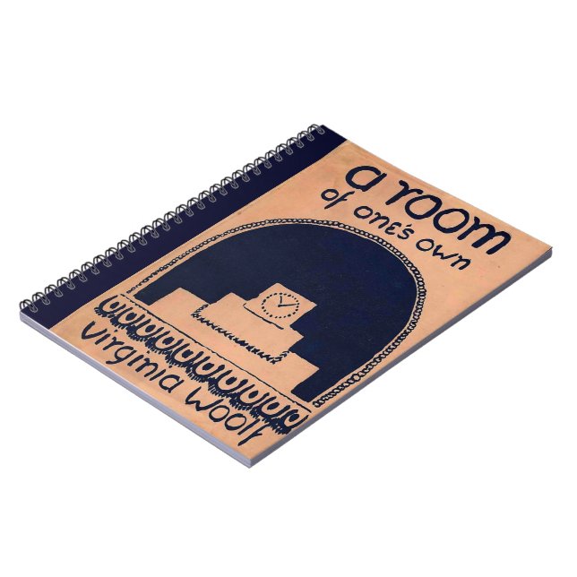 Caderno Espiral Virginia Woolf Book Cobrir A Room of One (Left Side)