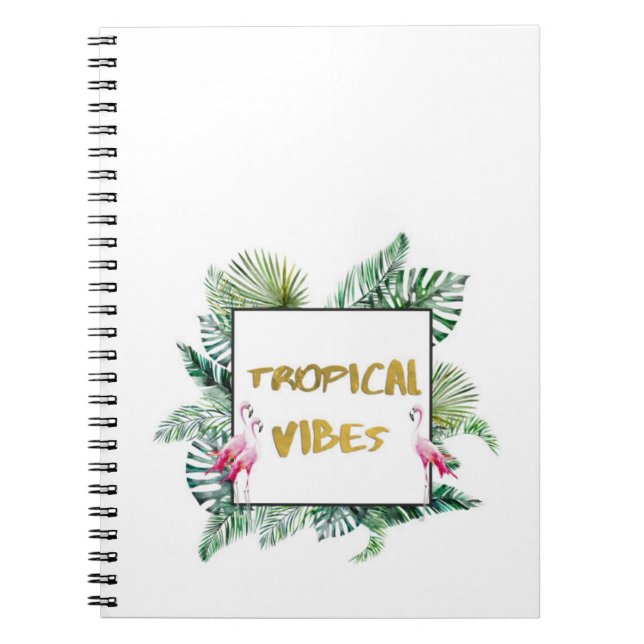 Caderno Espiral Vírus tropicais (Frente)
