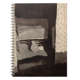 Caderno Espiral Visão em um quarto (1908) pintado por Paul Klee