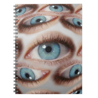 Caderno Espiral Visão Psicodélica: Illusão Abstrato