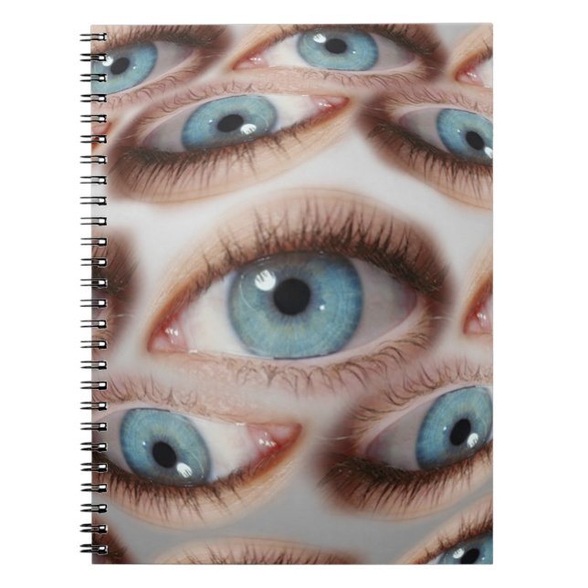 Caderno Espiral Visão Psicodélica: Illusão Abstrato (Frente)