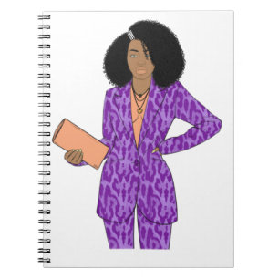 Caderno Espiral Visionary Black Women Art // Moedas e Conexões