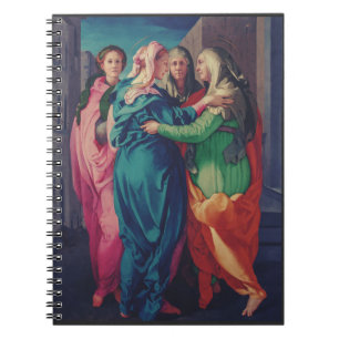 Caderno Espiral Visitação da Virgem por Pontormo