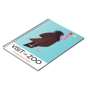 Caderno Espiral Visite o Zoológico