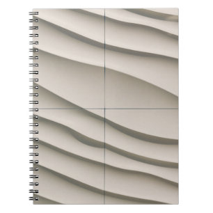 Caderno Espiral Vista aérea do deserto