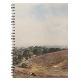 Caderno Espiral Vista sobre South Downs - John Martin