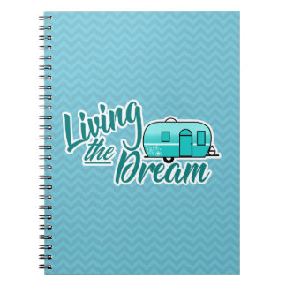 Caderno Espiral Vivendo O Acampamento Do Sonho