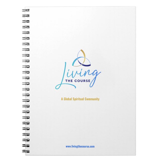 Caderno Espiral Vivendo O Notebook Do Curso (Frente)