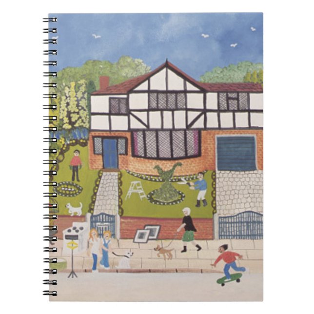 Caderno Espiral Vizinhança nova (Frente)