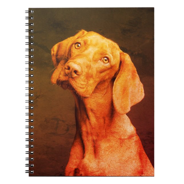 Caderno Espiral Vizsla Notebook (Frente)
