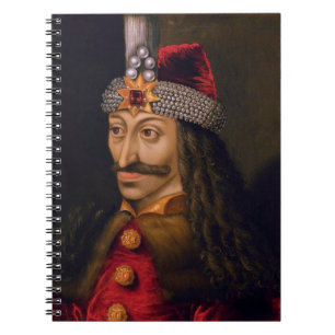 Caderno Espiral Vlad Tepes Dracula Impaler Voivode da Wallachia