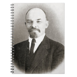 Caderno Espiral Vladimir Lenin Portrait