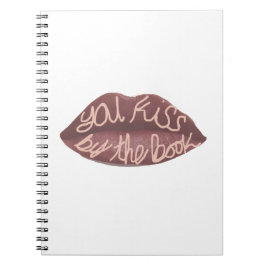 Caderno Espiral "Você beija pelo Livro" Citação R+J