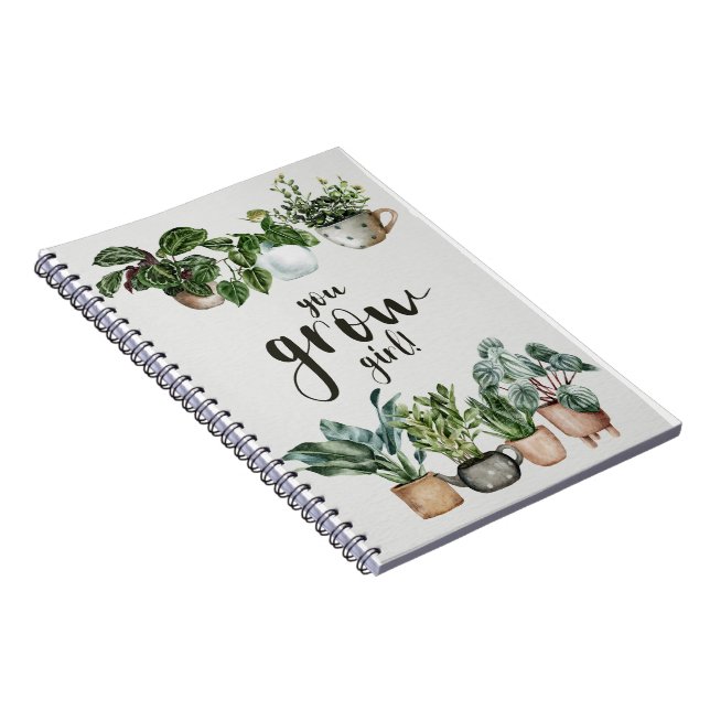 Caderno Espiral Você Cultiva Rapariga - Amantes De Planta (Lado Direito)