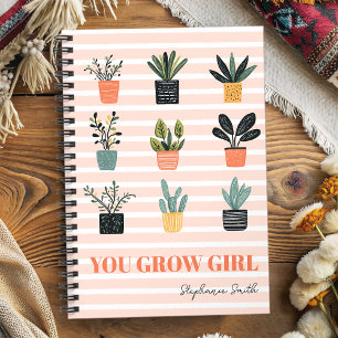 Caderno Espiral Você Cultiva Rapariga - Motivação Feminina Da Fábr