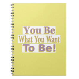 Caderno Espiral "Você É!" Design bonito. Comprar Agora