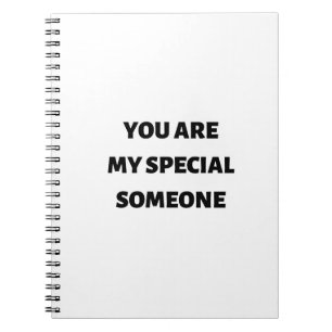Caderno Espiral Você é minha pessoa especial