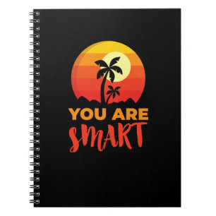 Caderno Espiral Você é Smart Positive Afirmation Inspirational