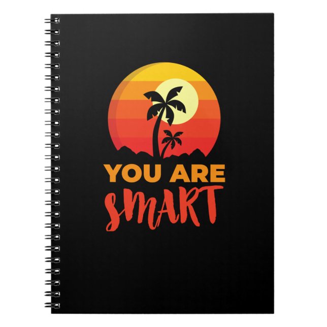 Caderno Espiral Você é Smart Positive Afirmation Inspirational (Frente)