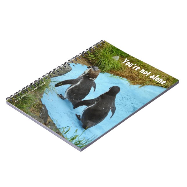 Caderno Espiral Você não está sozinho Notebook (Left Side)