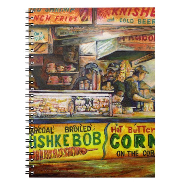 Caderno Espiral Você não pode competir com isso (Frente)