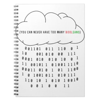 Caderno Espiral Você nunca pode ter muitos booleanos! (Atualizado)