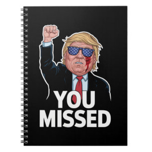 Caderno Espiral Você Perdeu Donald Trump
