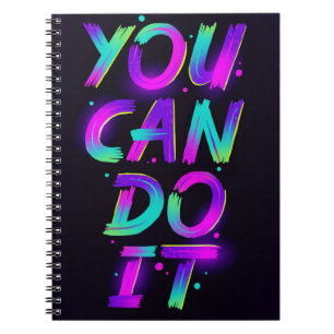 Caderno Espiral Você Pode Fazer