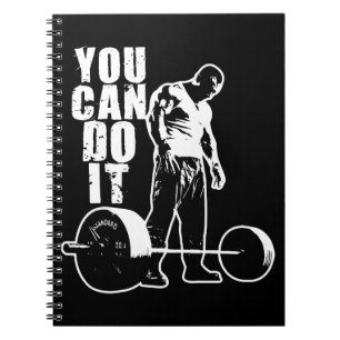 Caderno Espiral VOCÊ PODE FAZER ISSO. Motivação de Extração de Pes