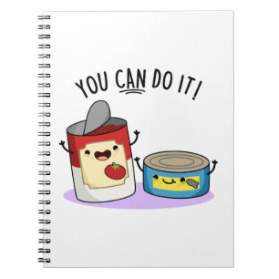 Caderno Espiral Você Pode Fazer Piada de Comida Enlatada Engraçada