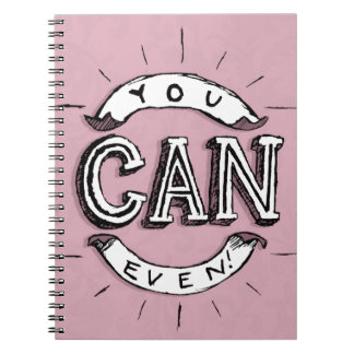 Caderno Espiral Você pode mesmo!