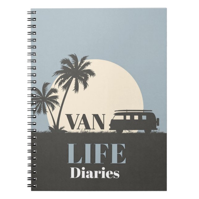 Caderno Espiral VOCÊ QUER! Notebook 🚐 Van Life (Frente)