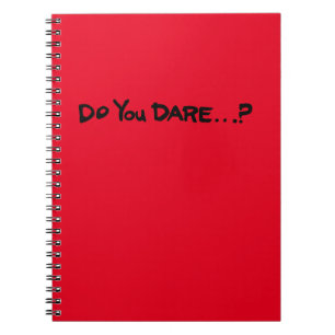 Caderno Espiral Você se atreve?