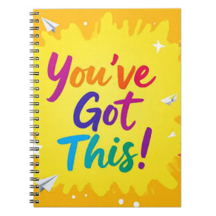 Caderno Espiral Você tem este notebook da escola motivacional