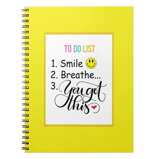 Caderno Espiral Você Tem Isso! (Frente)